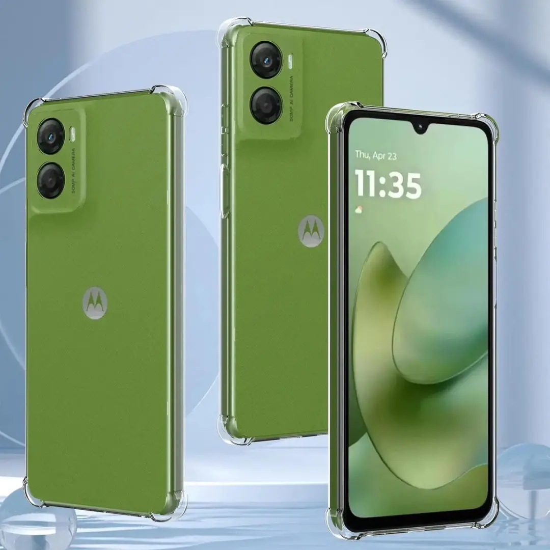 Selected Transparant Hoesje Motorola Moto G06 - Schokbestendig