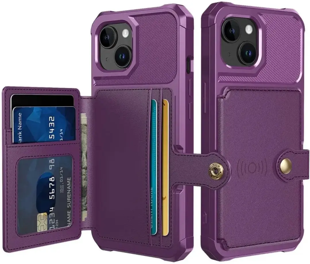 Selected Portemonnee Hoesje iPhone 15