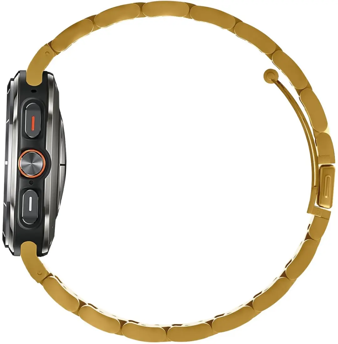 Selected SBG Roestvrij Stalen Schakelbandje Goud - Samsung Galaxy Watch Ultra