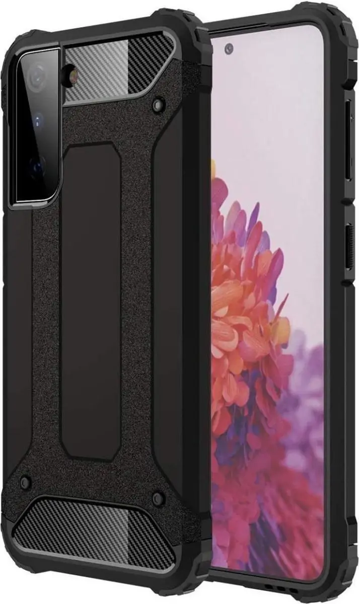 Selected Hoesje Samsung Galaxy S21 Hybride Schokbestendig