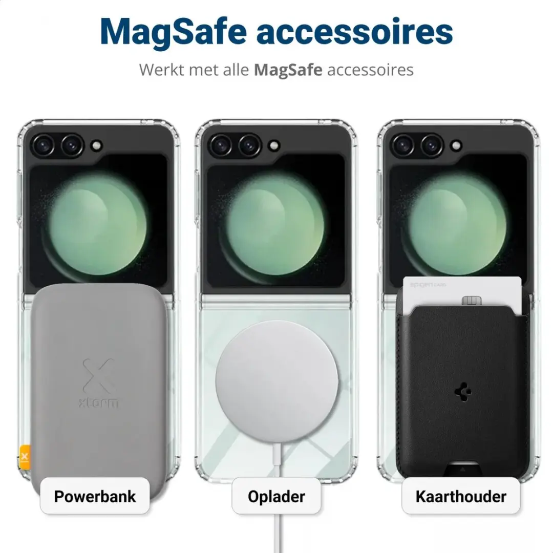 Selected Transparant Hoesje Samsung Galaxy Z Flip 7 FE/6 - MagSafe