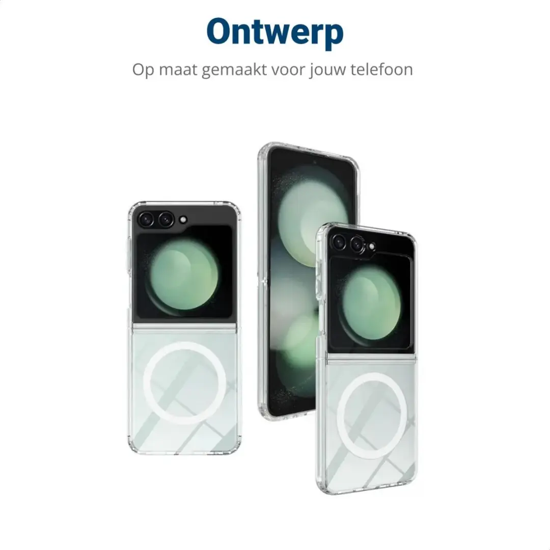 Selected Transparant Hoesje Samsung Galaxy Z Flip 7 FE/6 - MagSafe