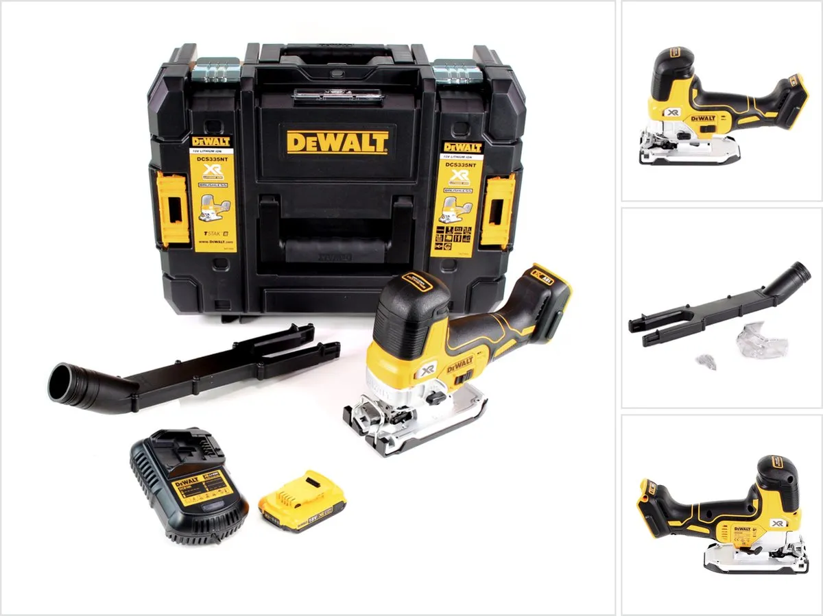 DeWalt DCS335D1 Accudecoupeerzaag 18V - met 2.0Ah accu & lader - afbeelding 3 van 6