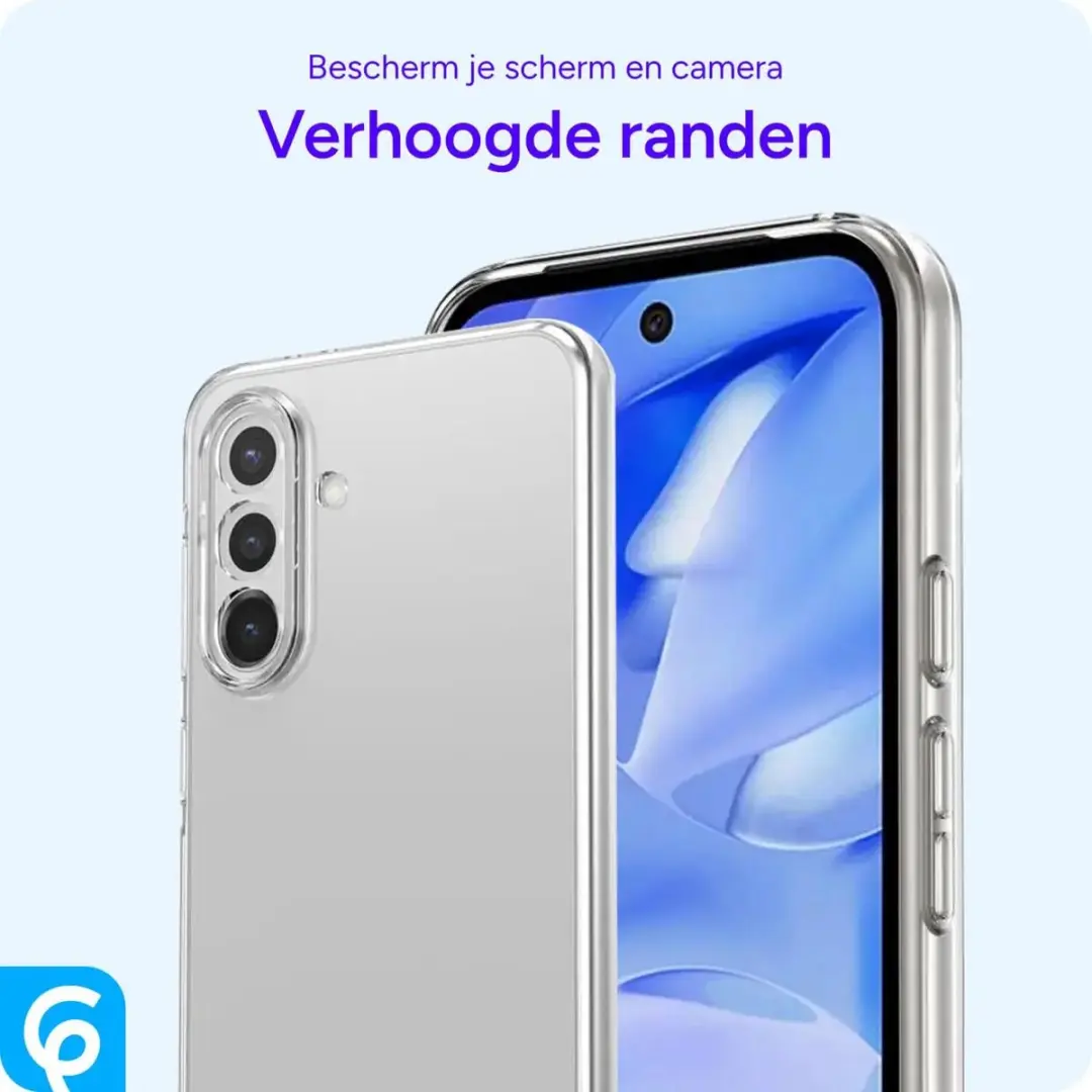 Selected Samsung Galaxy A55 Transparant TPU Hoesje - afbeelding 6 van 6