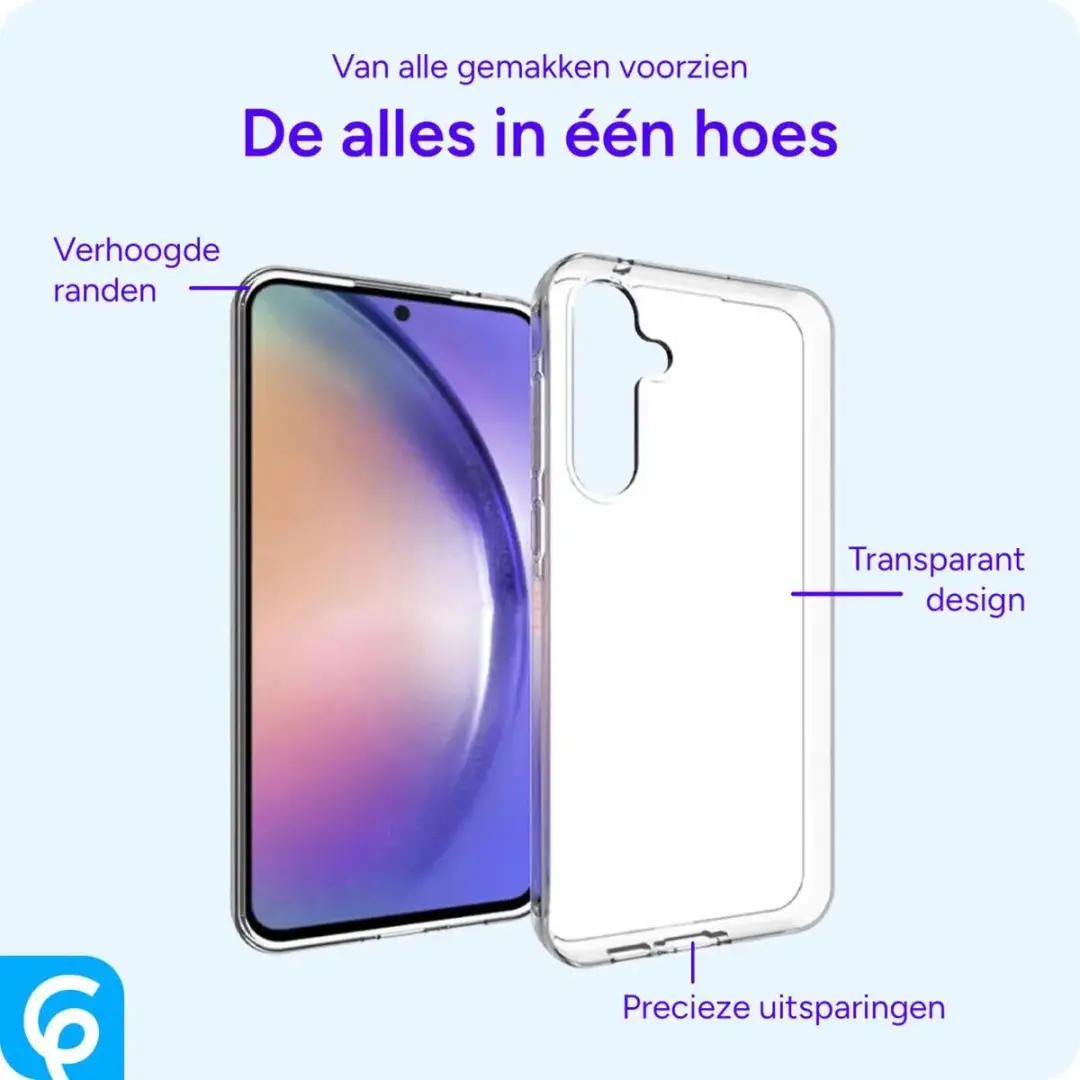 Selected Samsung Galaxy A55 Transparant TPU Hoesje