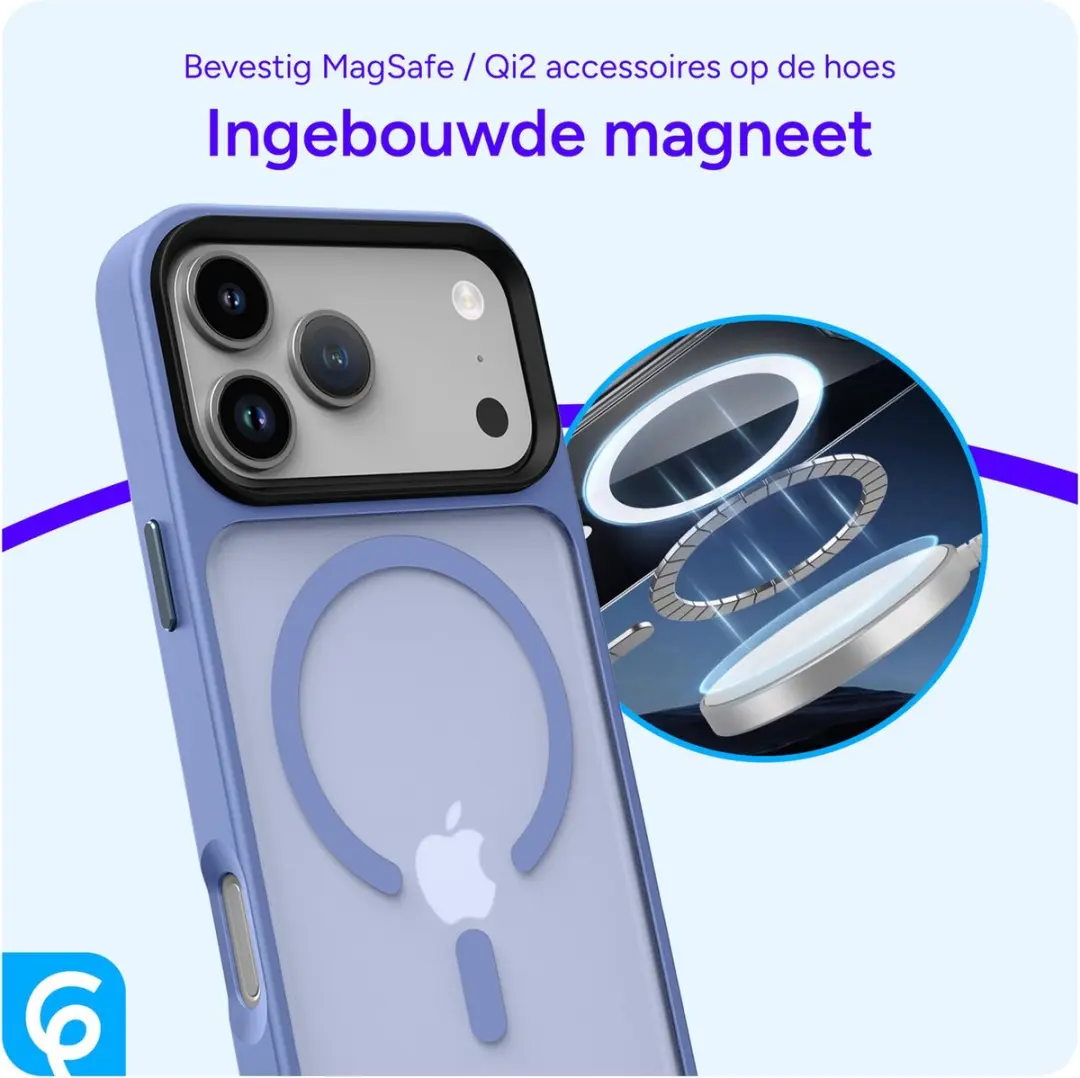 Selected Hoesje iPhone 17 Pro Max MagSafe Blauw - afbeelding 6 van 6