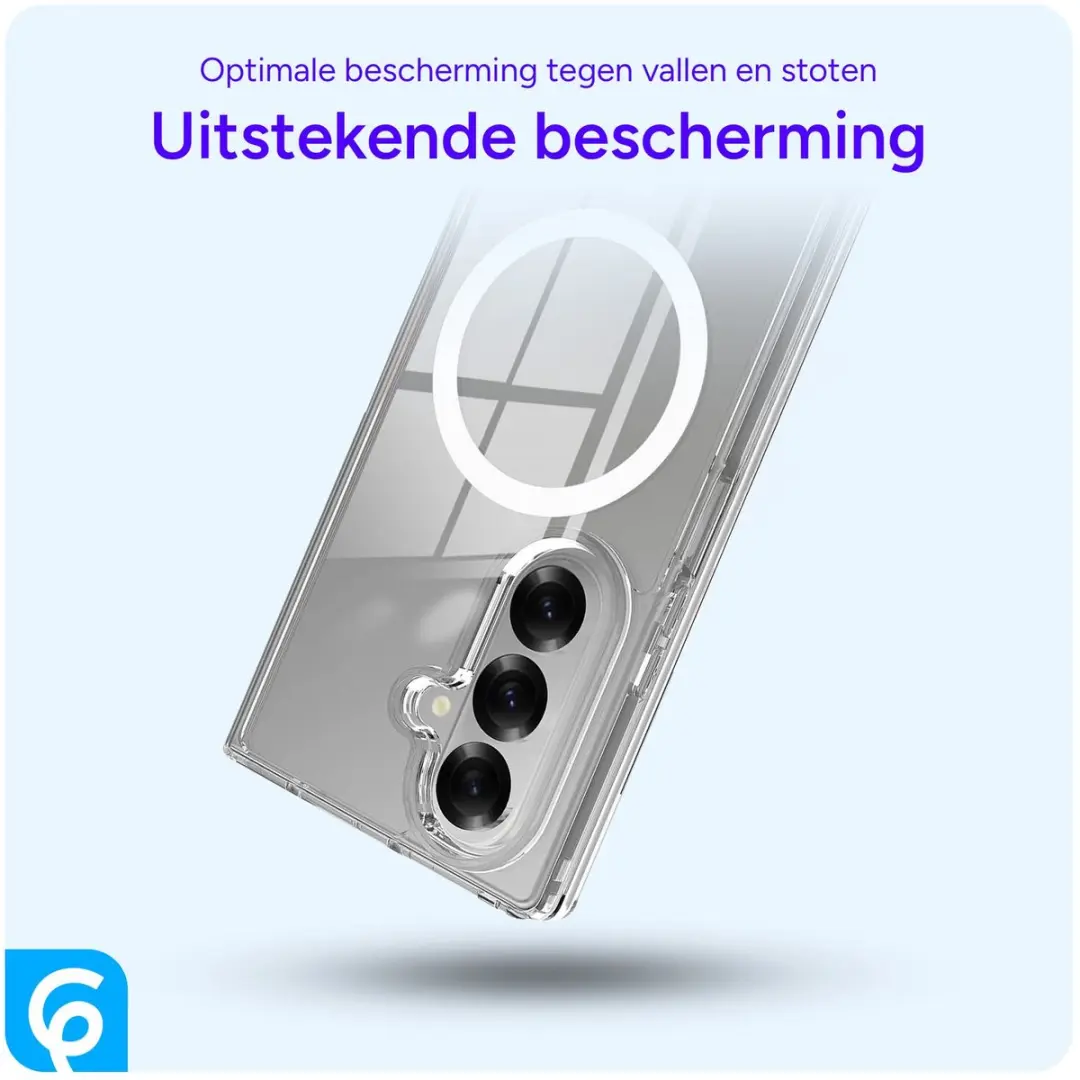 Selected Hoesje Samsung Galaxy Z Fold 7 MagSafe Transparant