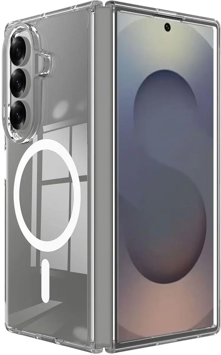 Selected Hoesje Samsung Galaxy Z Fold 7 MagSafe Transparant