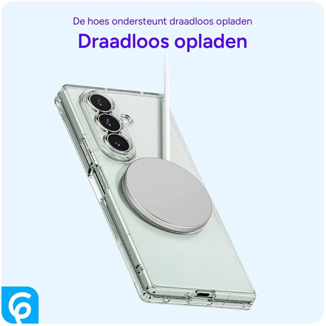 Selected Hoesje Samsung Galaxy Z Fold 7 MagSafe Transparant