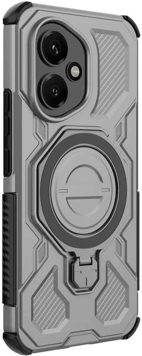 Selected Hoesje Honor 400 - MagSafe 360° Draaibare Stand - Grijs - afbeelding 6 van 6