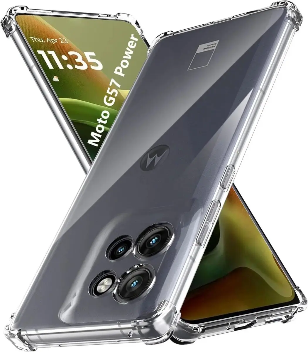 Selected Transparant Hoesje Motorola Moto G57 Power
