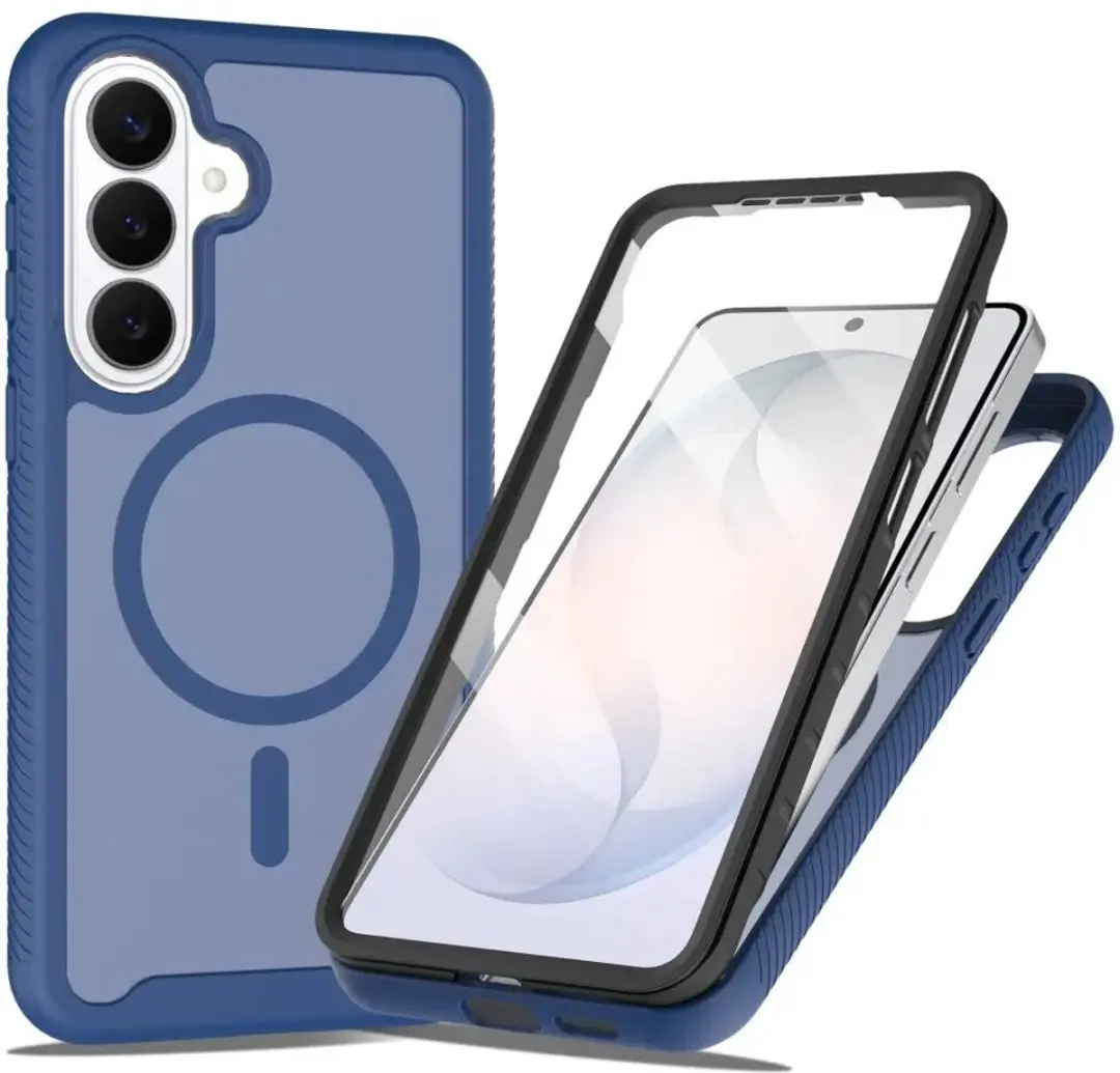 Selected Hoesje Samsung Galaxy S26 Matte Blauw