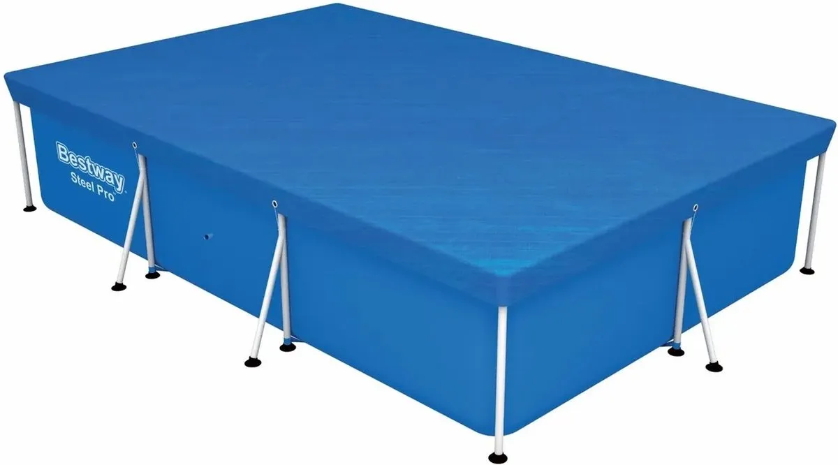 Bestway Zwembad Afdekzeil 221x154cm - Blauw