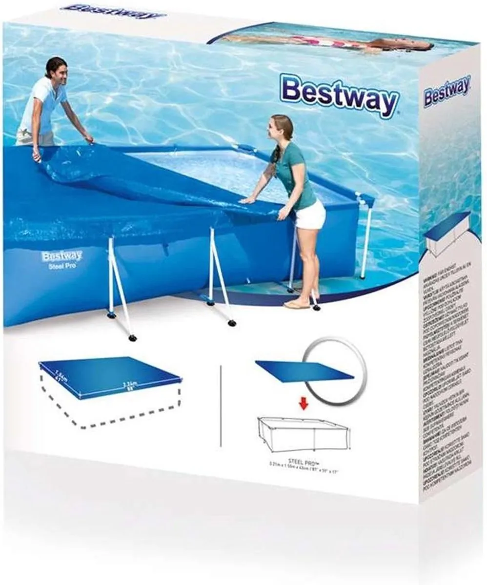 Bestway Zwembad Afdekzeil 221x154cm