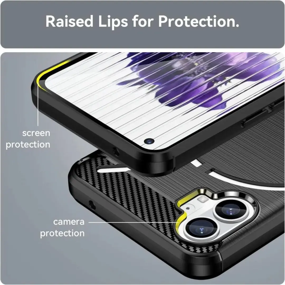 Selected TPU Hoesje Nothing Phone (1) - Blauw - afbeelding 6 van 6