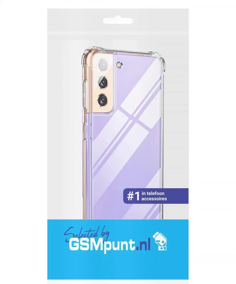 Selected Hoesje Schokbestendig TPU Transparant Samsung Galaxy S21