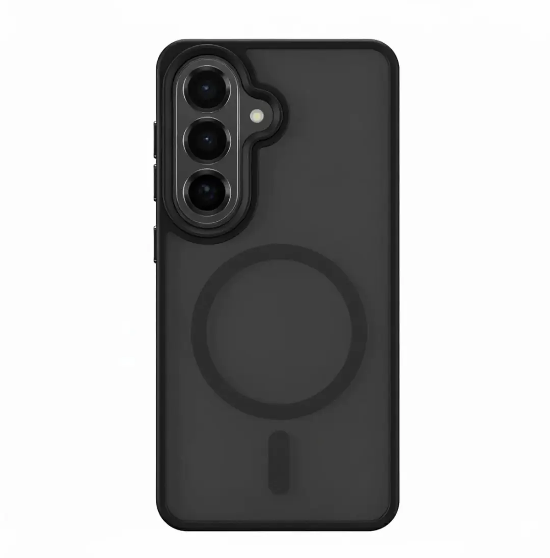Selected Hoesje Samsung Galaxy S26 Plus - Matte Zwart - MagSafe