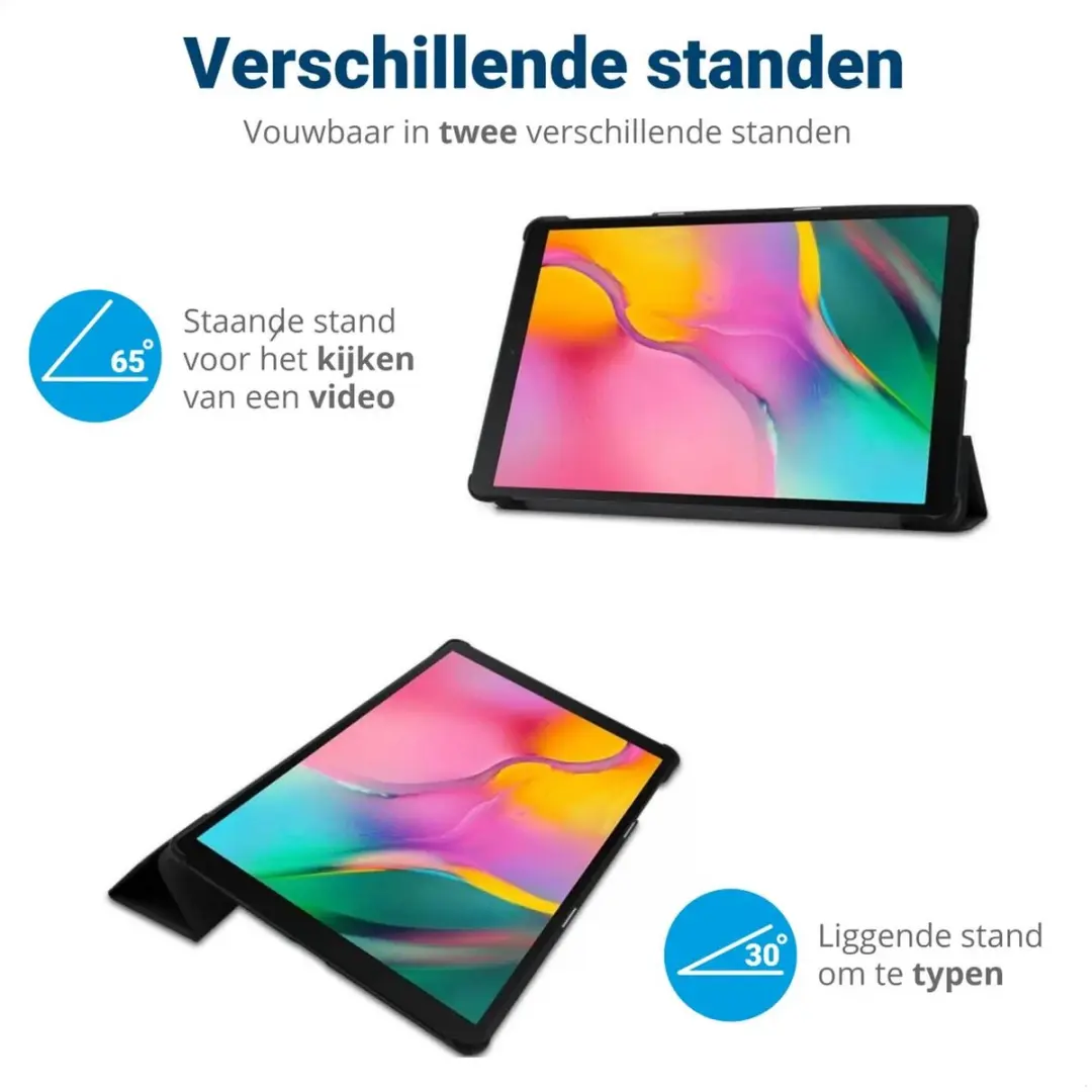 Selected by GSMpunt Tablethoes Lenovo Tab M10 Gen 4 - Zwart