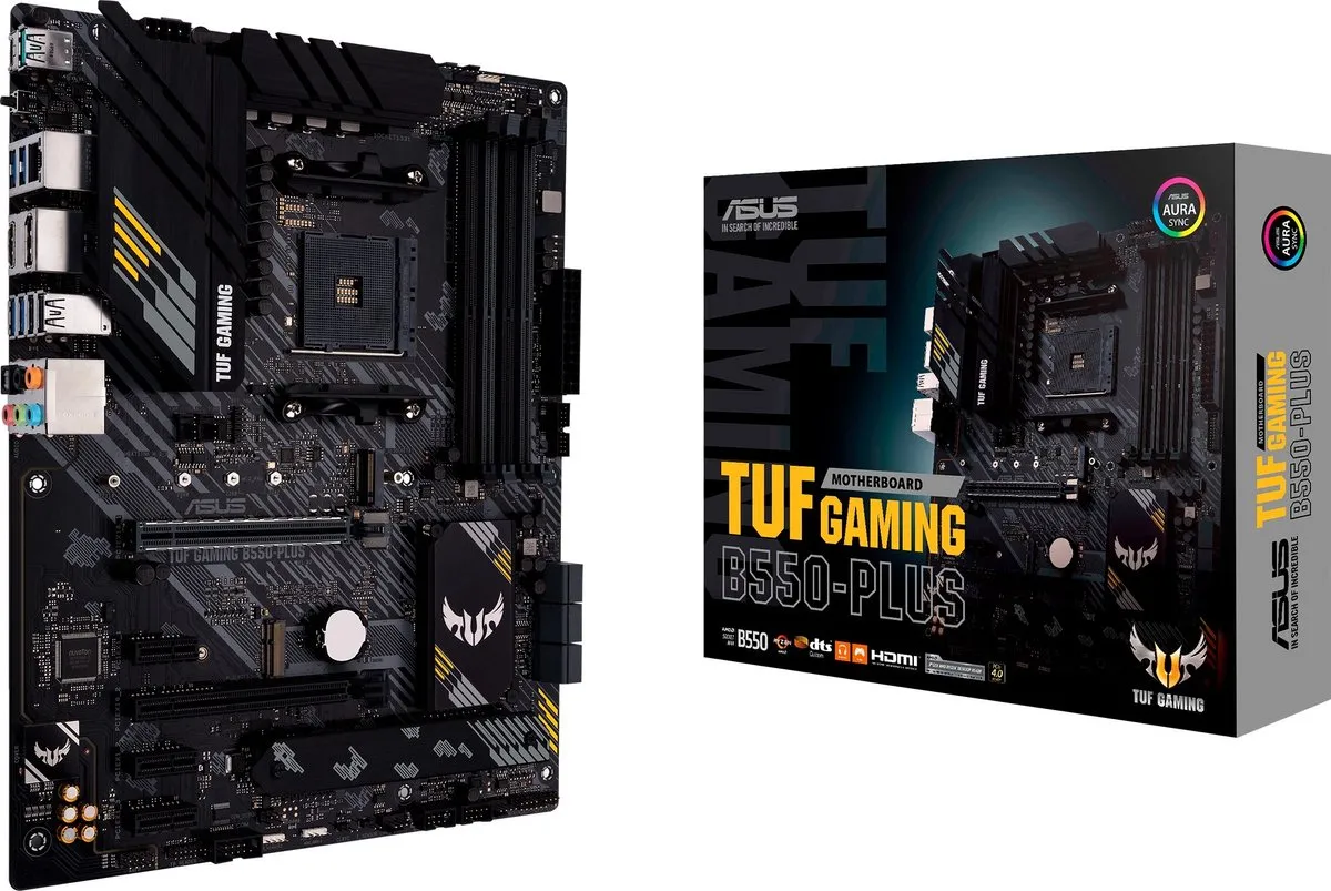ASUS TUF GAMING B550-PLUS Moederbord - AM4 - AMD B550