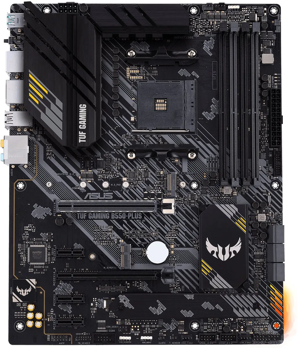 ASUS TUF GAMING B550-PLUS Moederbord - AM4 - AMD B550