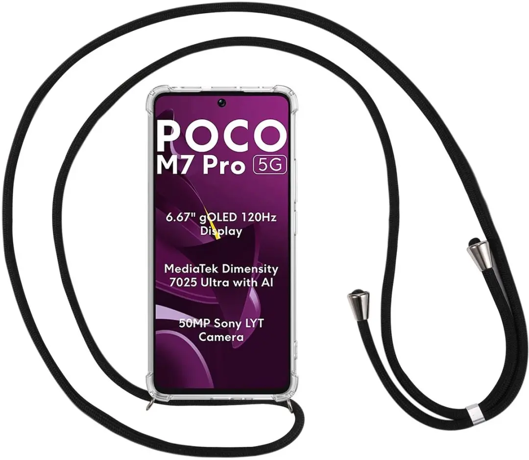 Selected Schokbestendig Hoesje Transparant Xiaomi Poco M7 Pro - TPU - afbeelding 6 van 6