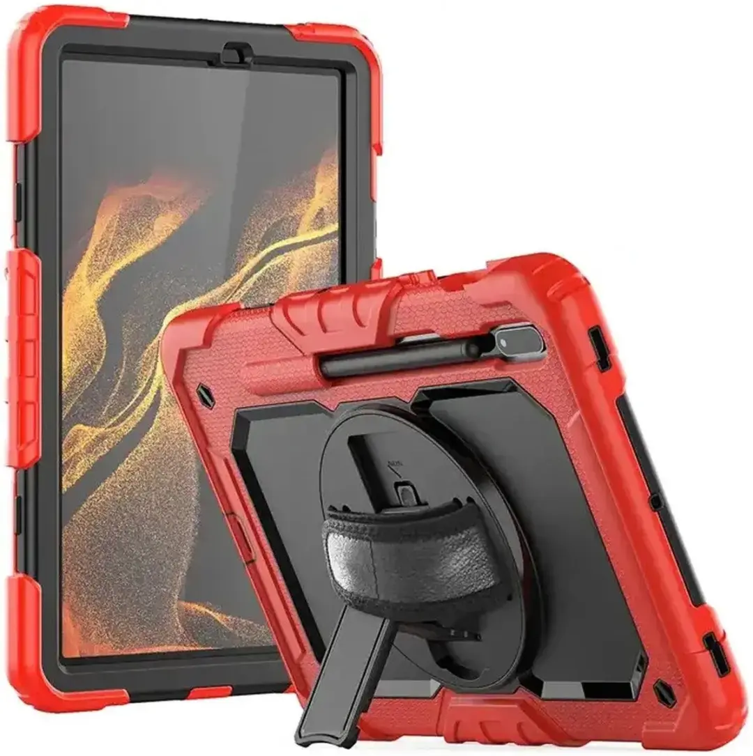 Selected Samsung Galaxy Tab S8 Hoes met Screenprotector