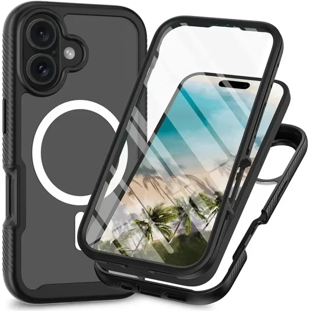 Selected iPhone 16 Plus Hoesje met Screenprotector