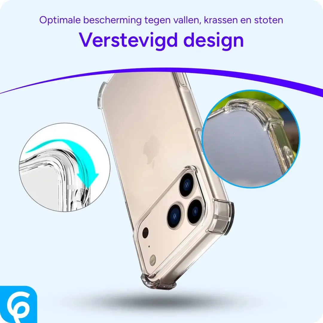 Selected Transparant Hoesje iPhone 17 Pro - Schokbestendig