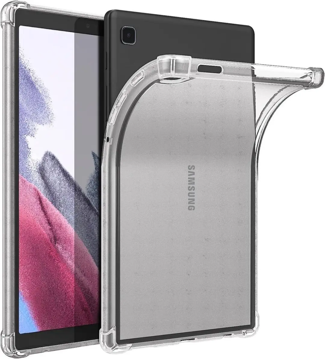 Selected TPU Hoes Samsung Galaxy Tab A7 Lite - Transparant