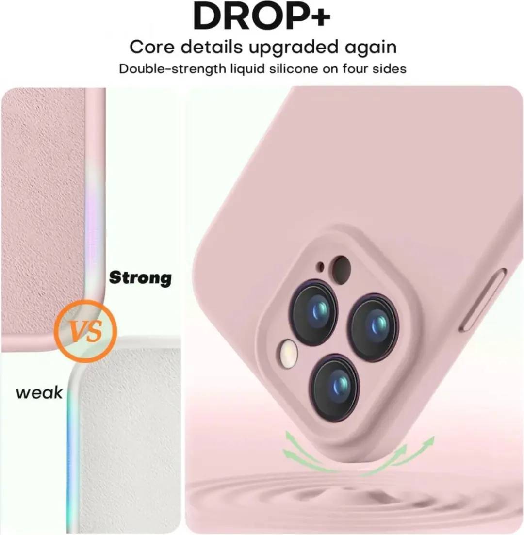 Selected by GSMpunt.nl iPhone 15 Pro Hoesje - Siliconen Lila