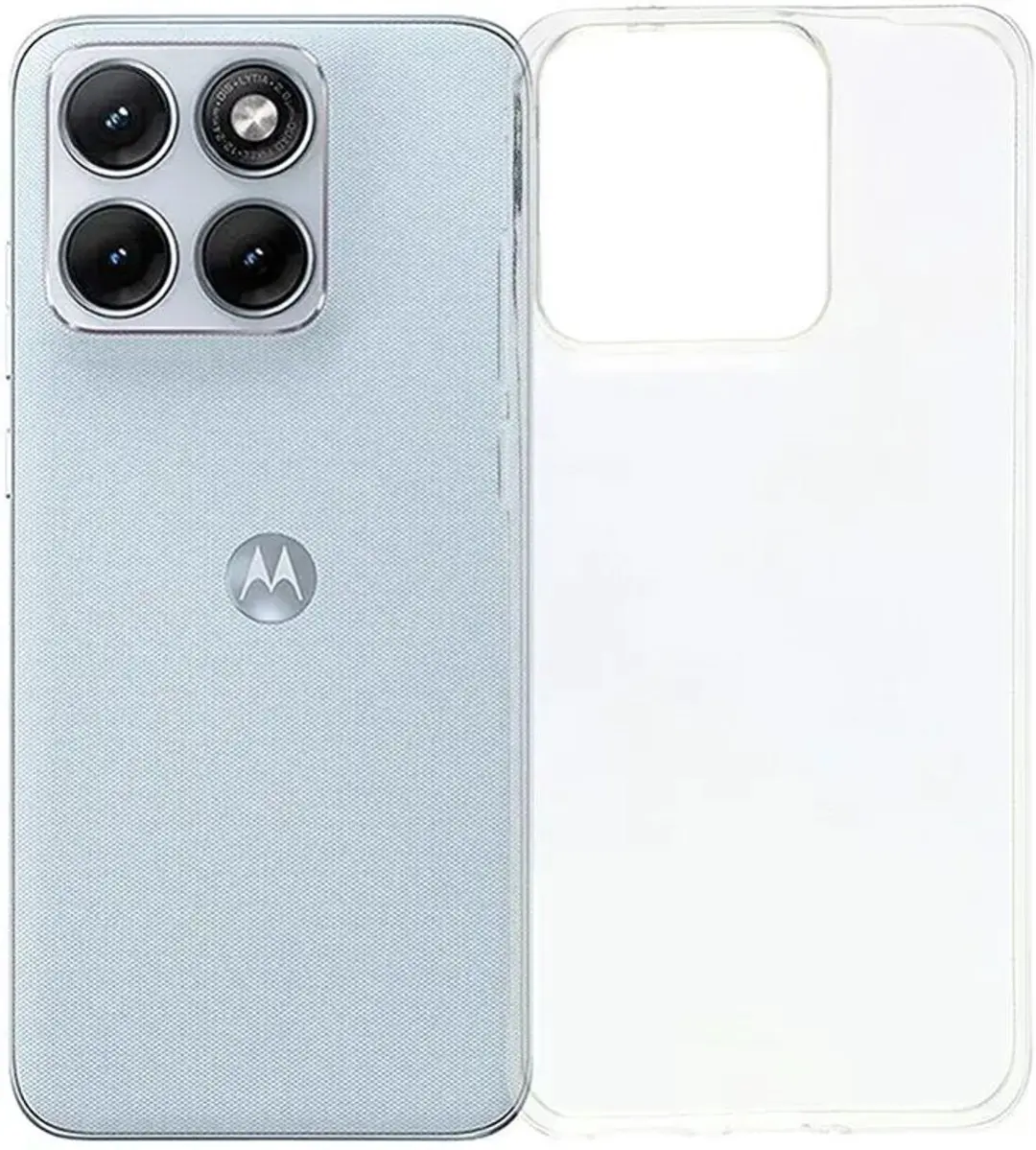Selected Transparant TPU Hoesje Motorola Moto G77