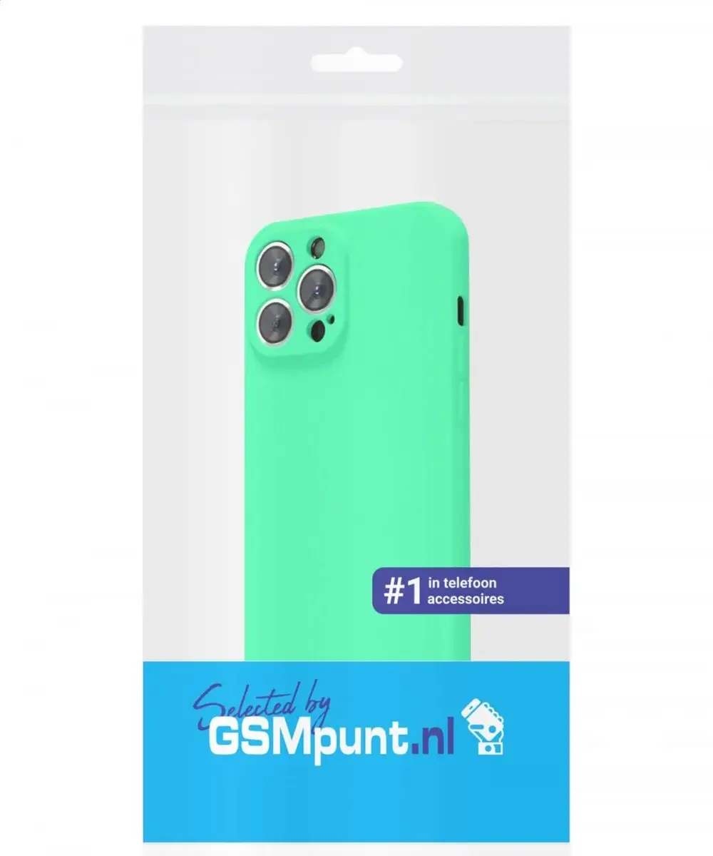 Selected by GSMpunt Hoesje iPhone 13 Pro Max Blauw - Dun TPU
