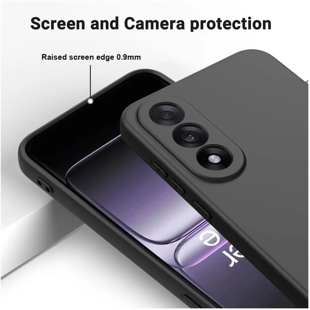Selected by GSMpunt OnePlus Nord 5 Hoesje - Zwart Dun TPU