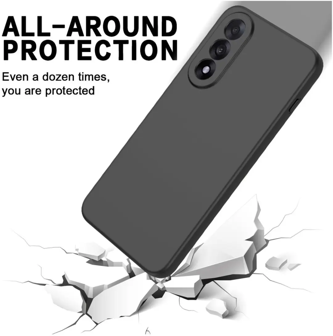 Selected by GSMpunt OnePlus Nord 5 Hoesje - Zwart Dun TPU