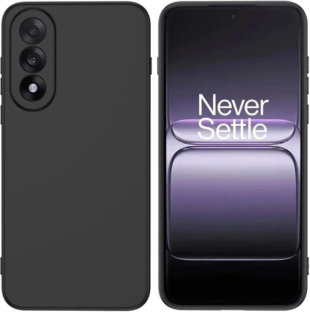 Selected by GSMpunt OnePlus Nord 5 Hoesje - Zwart Dun TPU