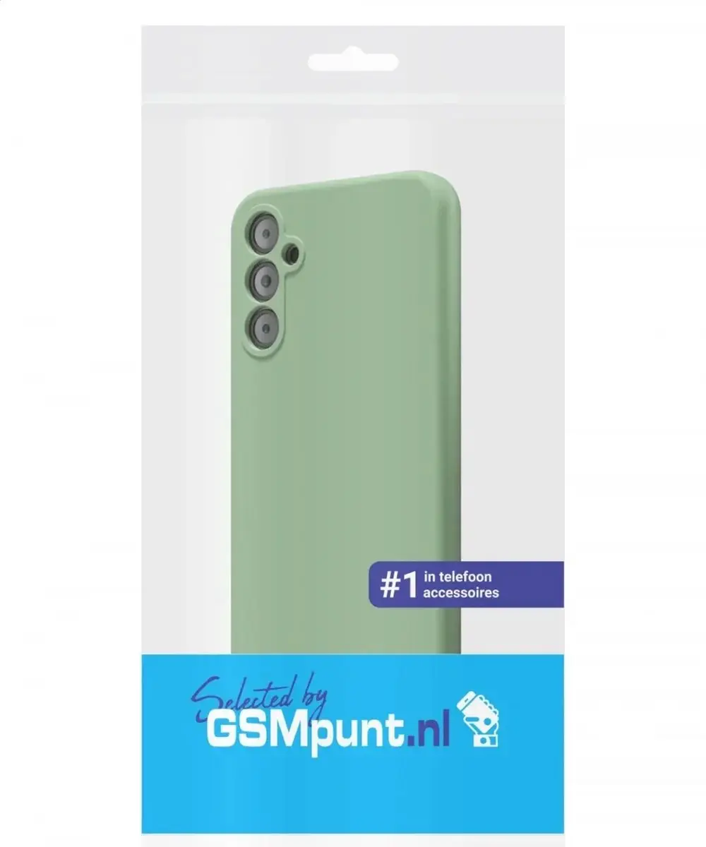 Selected Hoesje Samsung Galaxy A14 Groen - Dun TPU