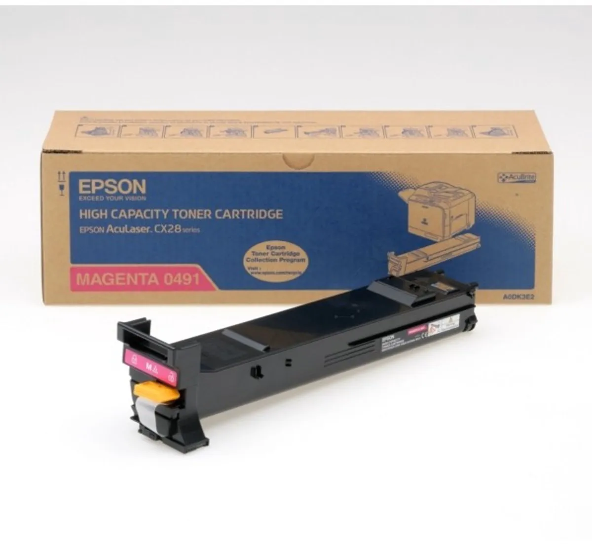 Epson C13S050491 Toner Magenta - 8000 Pagina's