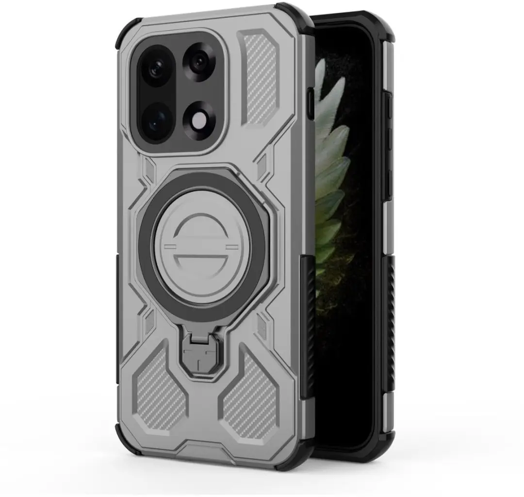 Selected OnePlus 15 Hoesje Grijs - MagSafe/Kickstand