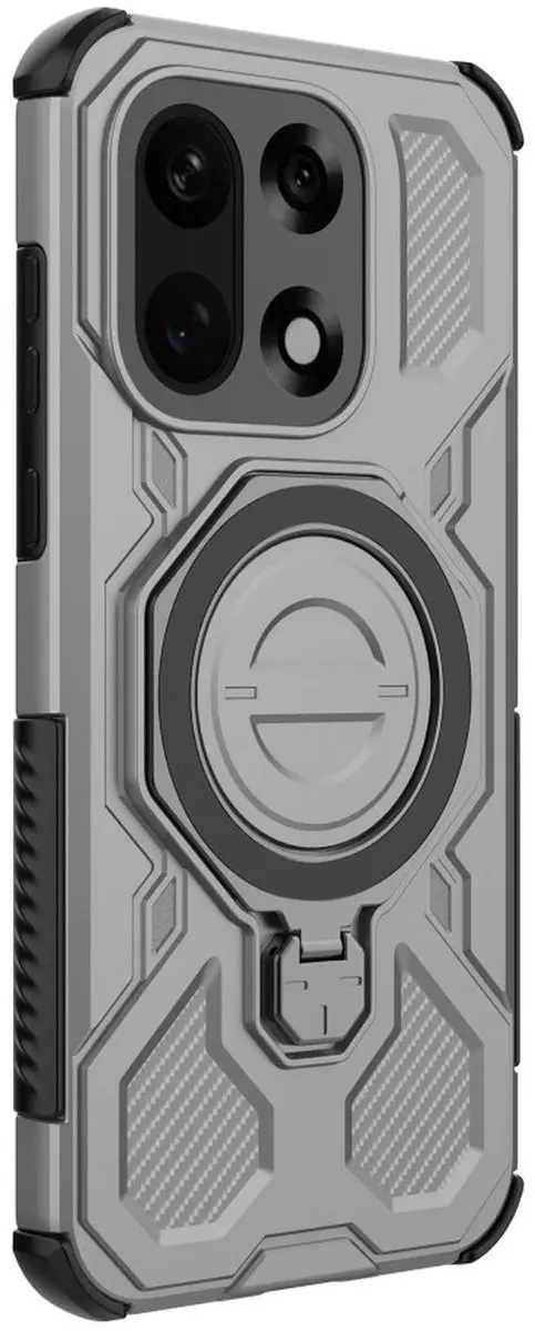 Selected OnePlus 15 Hoesje Grijs - MagSafe/Kickstand