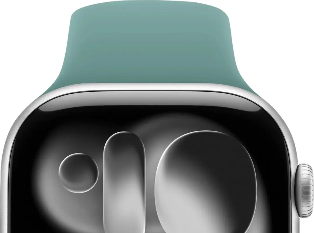 Selected SBG Siliconen Bandje Apple Watch - 3 Stuks - Groen/Grijs