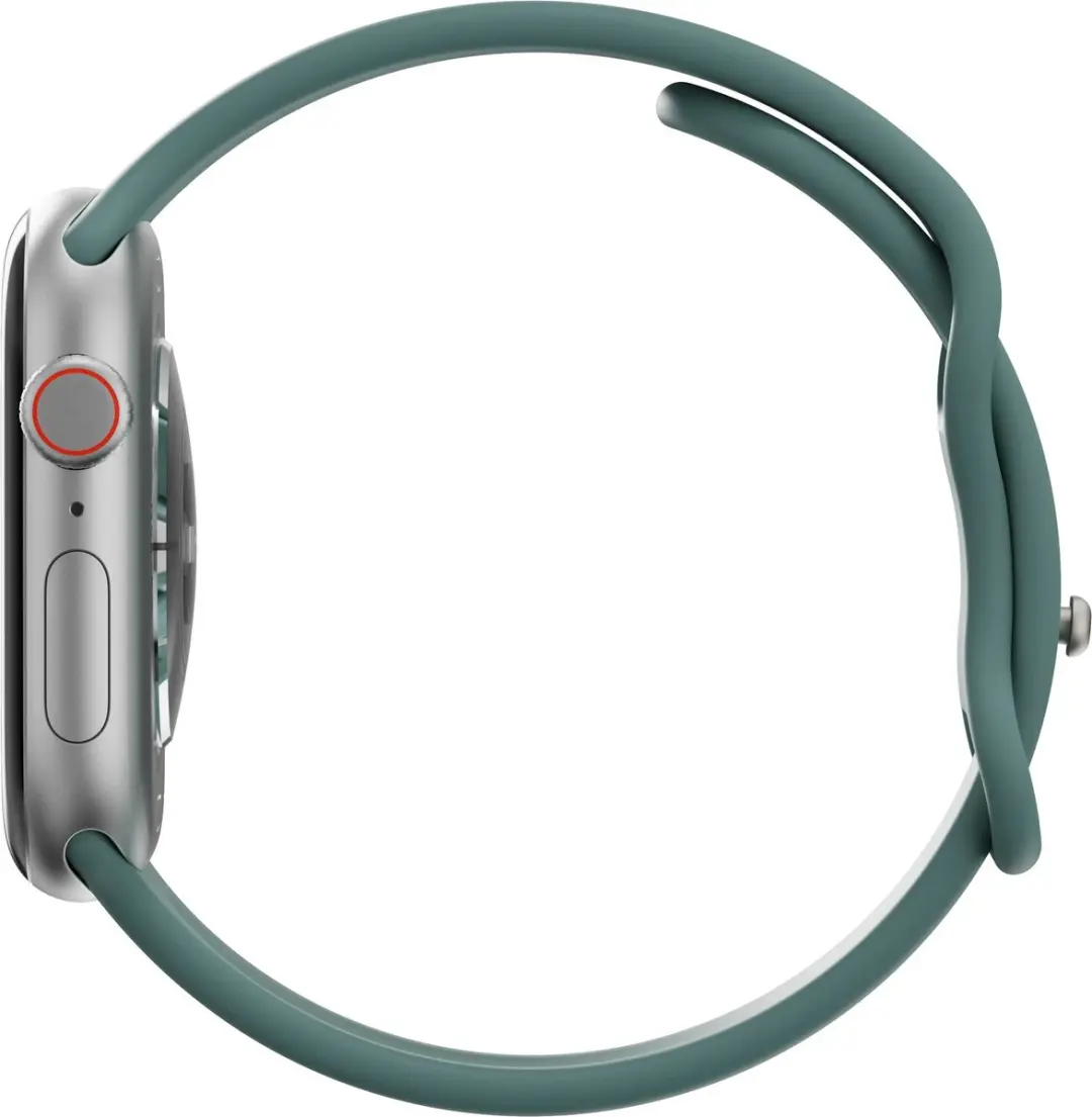 Selected SBG Siliconen Bandje Apple Watch - 3 Stuks - Groen/Grijs