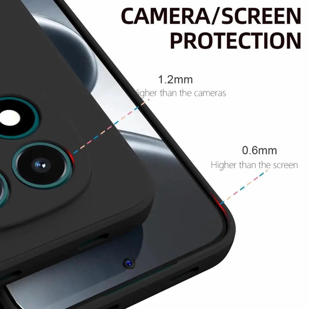 Selected TPU Hoesje Xiaomi Redmi Note 15 Pro 5G - Zwart