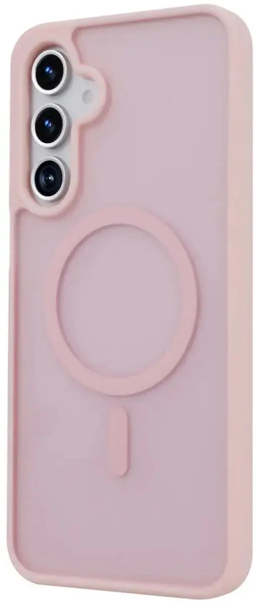 Selected Hoesje Samsung Galaxy A17 MagSafe Roze - Matte