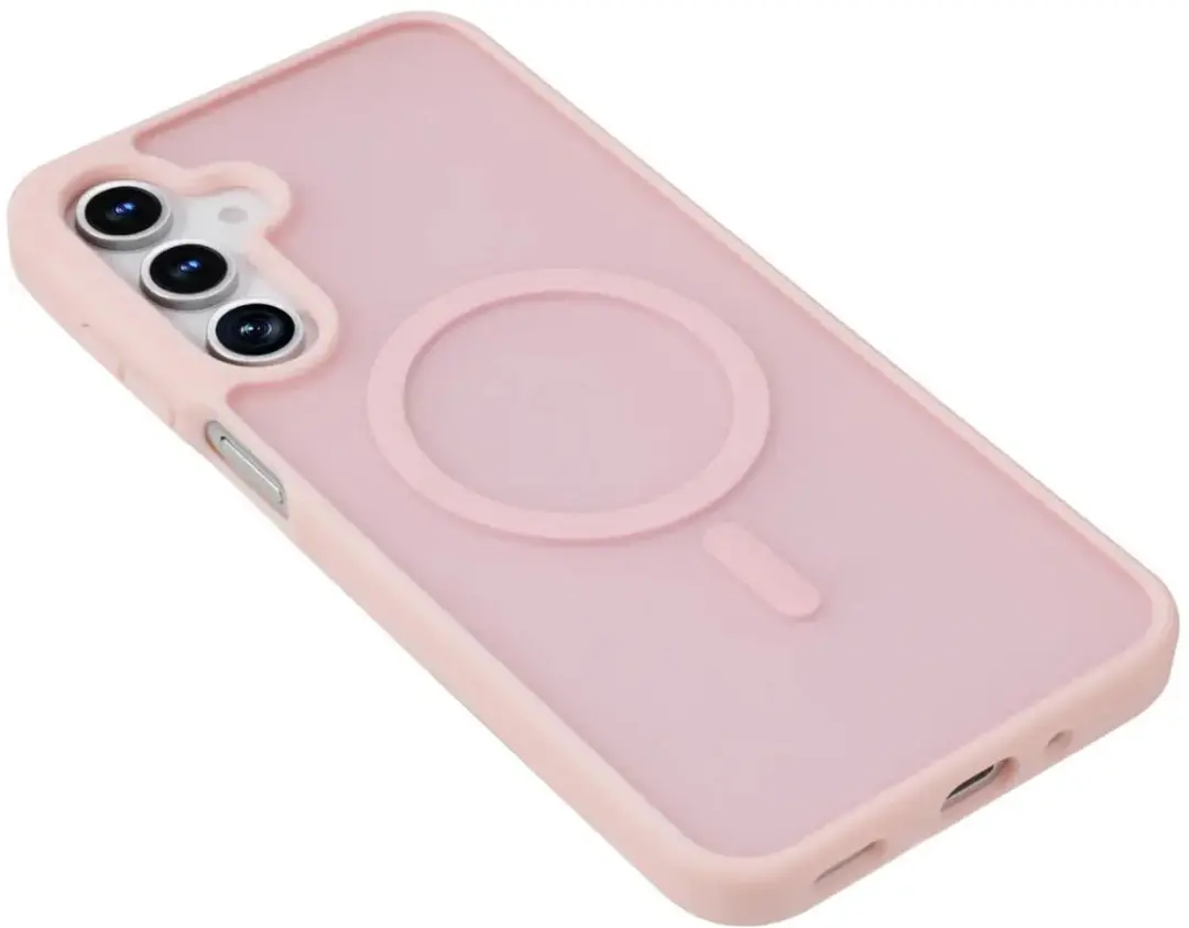 Selected Hoesje Samsung Galaxy A17 MagSafe Roze - Matte