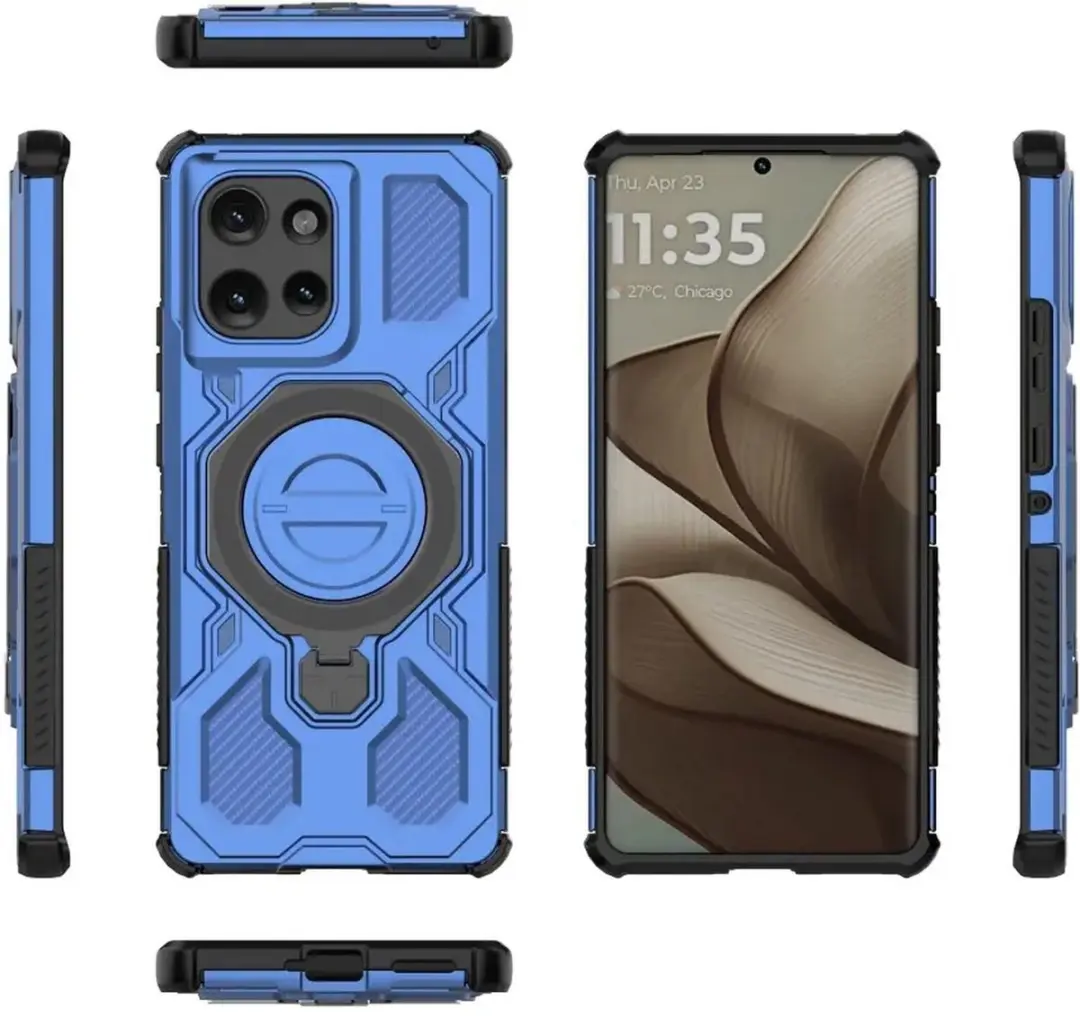 Selected Hoesje Motorola Edge 50 - MagSafe/Qi2 Blauw