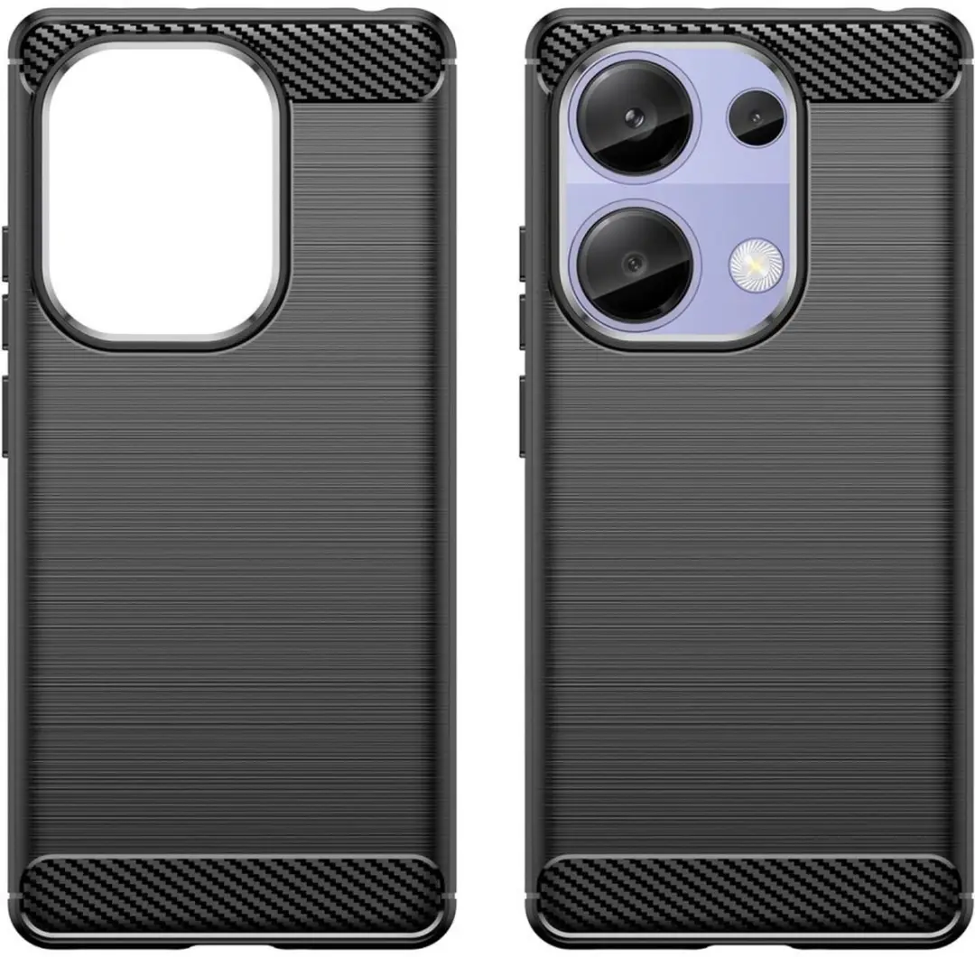 Selected TPU Hoesje Xiaomi Poco M7 Pro - Zwart