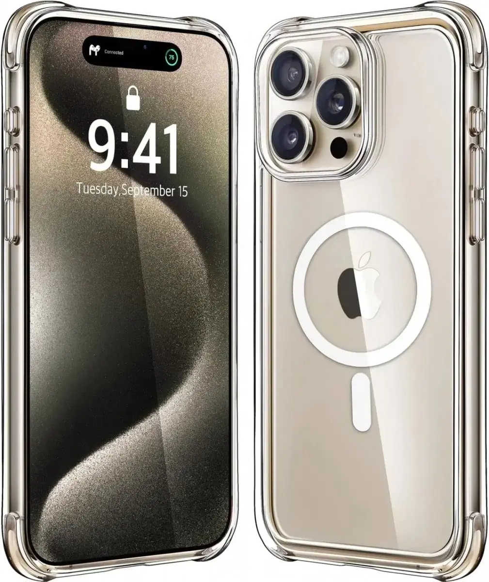 Selected Transparant TPU Hoesje iPhone 15 Pro Max