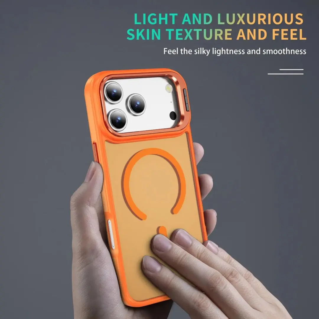 Selected Hoesje iPhone 17 Pro MagSafe - Oranje