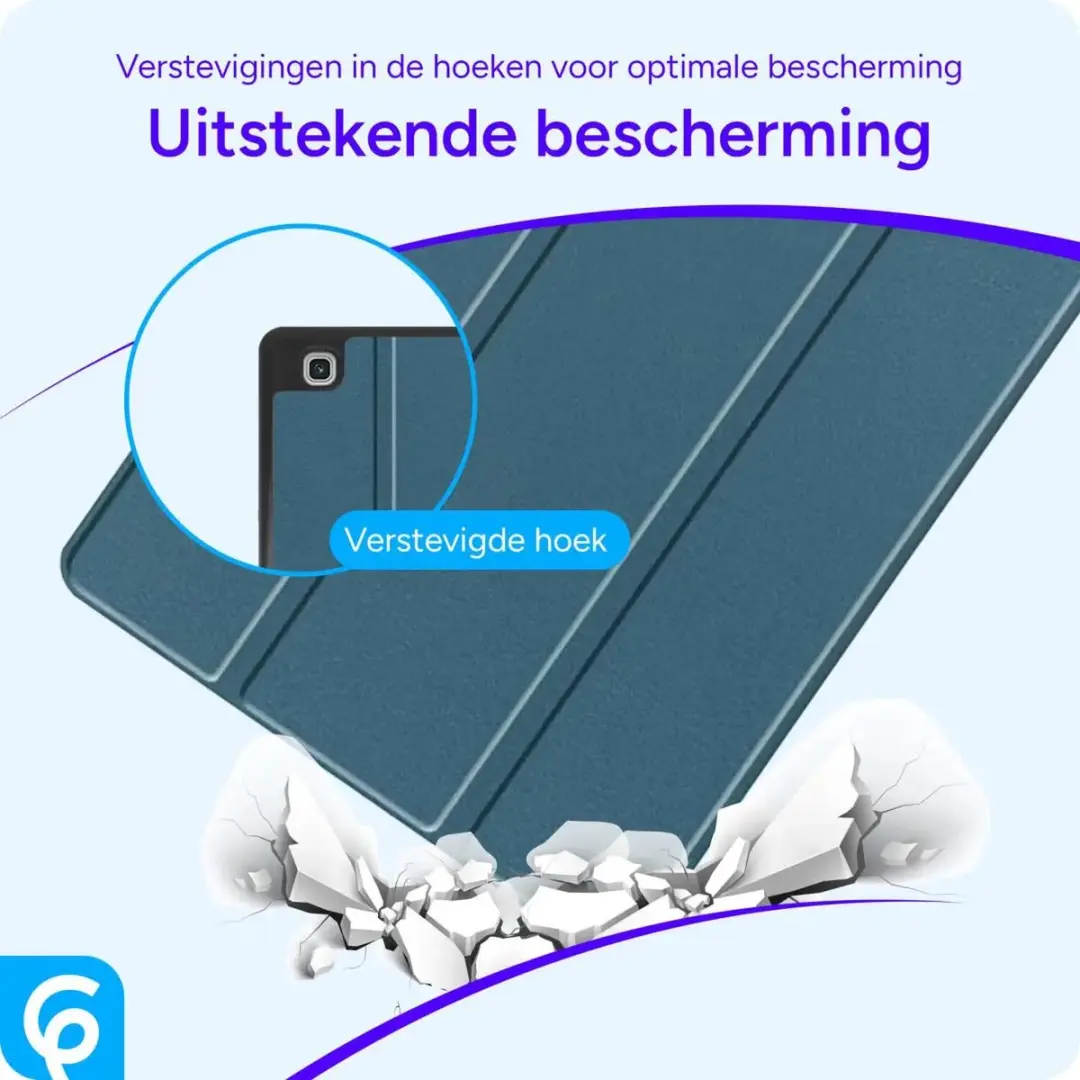 Selected Tablet Hoes Samsung Galaxy Tab S6 Lite - Blauw