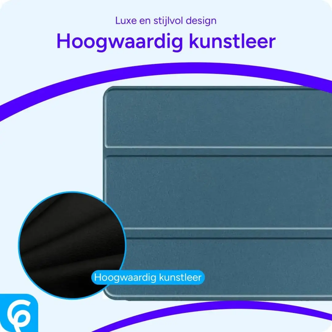 Selected Tablet Hoes Samsung Galaxy Tab S6 Lite - Blauw